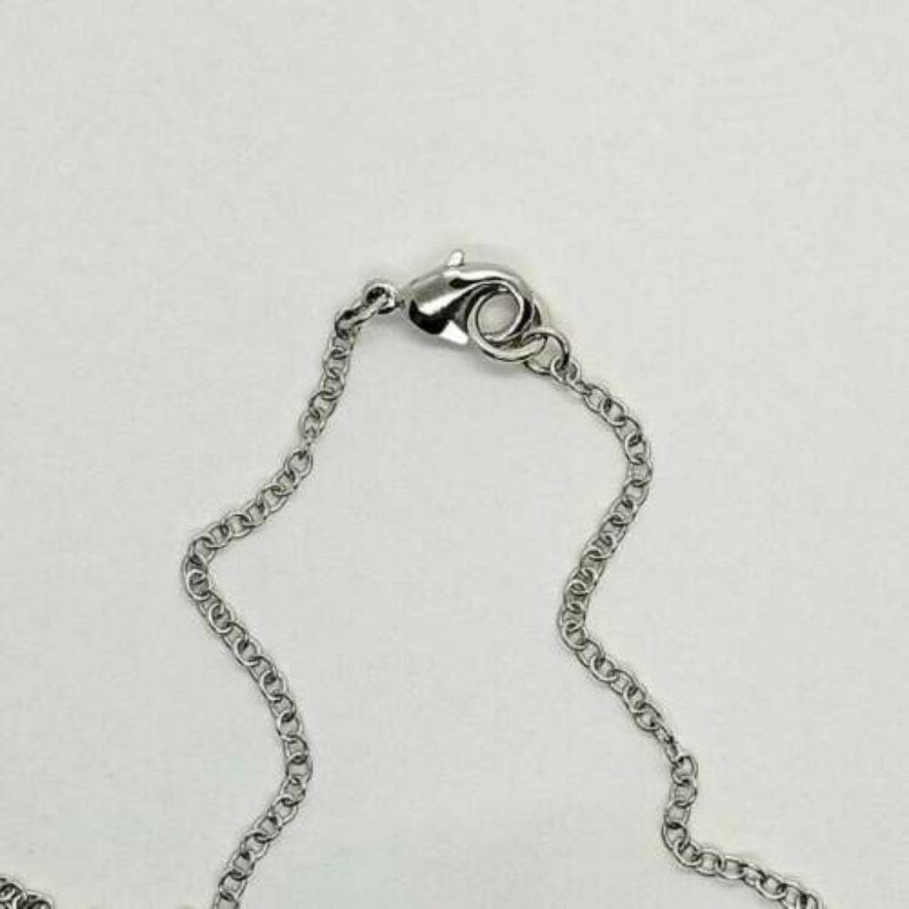 NEW Silver Raven Bird Head Skull Spike Choker Necklace Costume - Picture 6 of 6